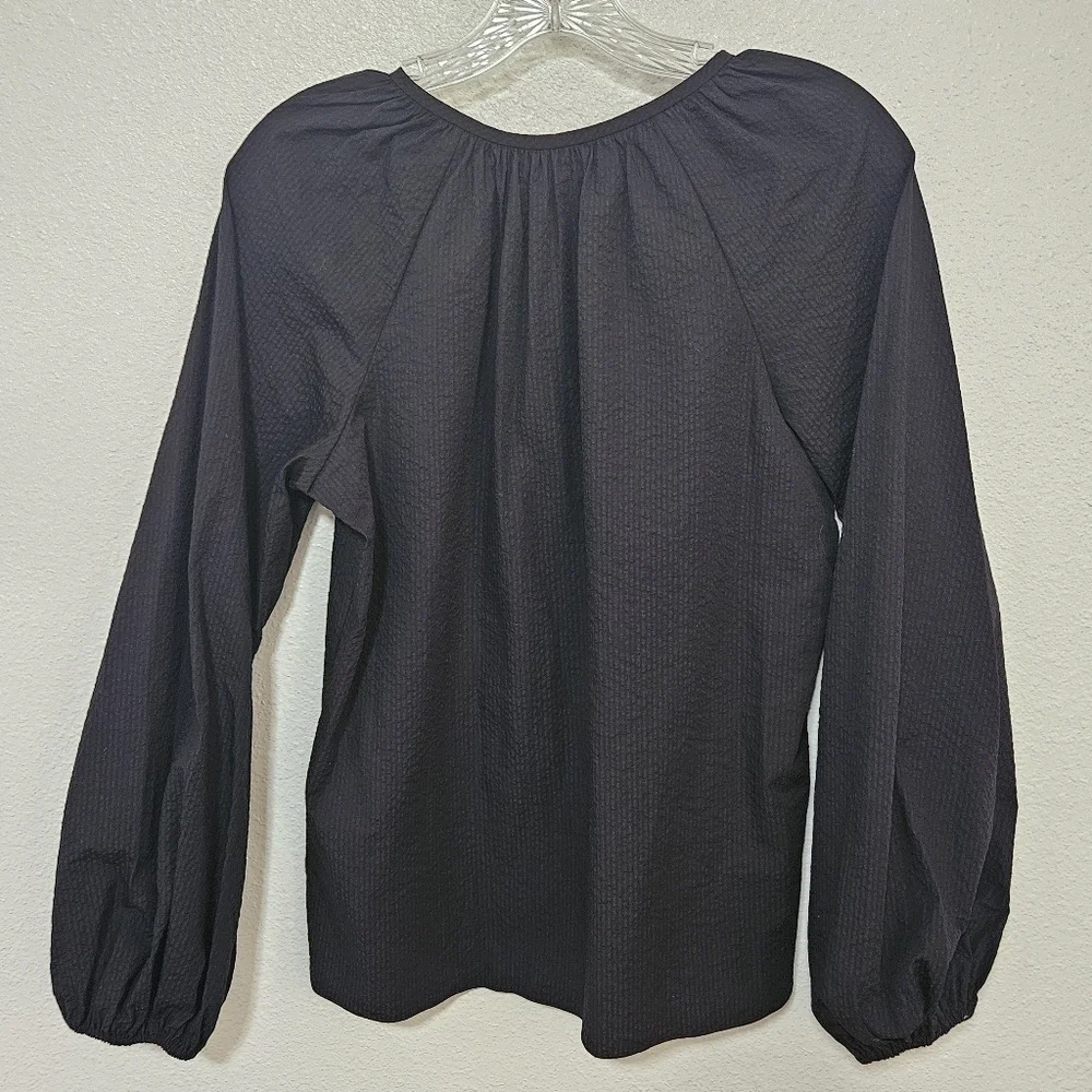 Kate Spade New York size small balloon sleeve top